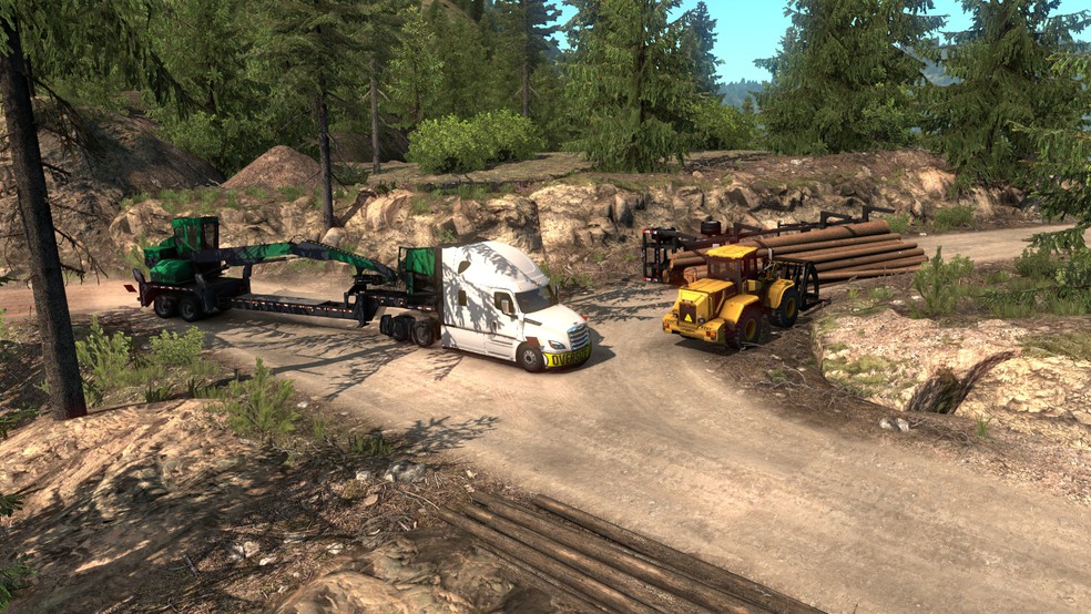 amarican-truck-simulator: Offroad