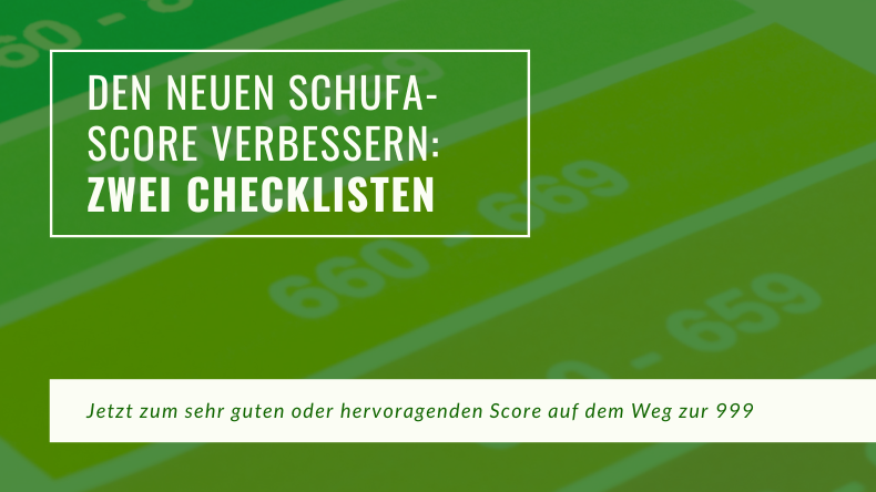 SCHUFA-Score verbessern 2026